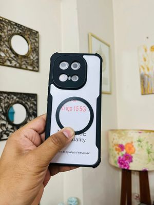 IQOO 15 Back Cover Magsafe Wireless Supported Ring Back Cover_img_2