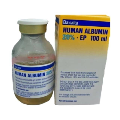 Uman Albumin 100 gm Albumin20%_img_0