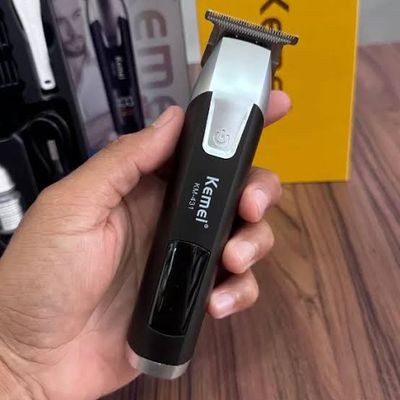 Kemei KM-431 Rechargeable LCD Screen Professional Hair Trimmer for Men_img_1