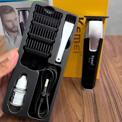 Kemei KM-431 Rechargeable LCD Screen Professional Hair Trimmer for Men_img_2