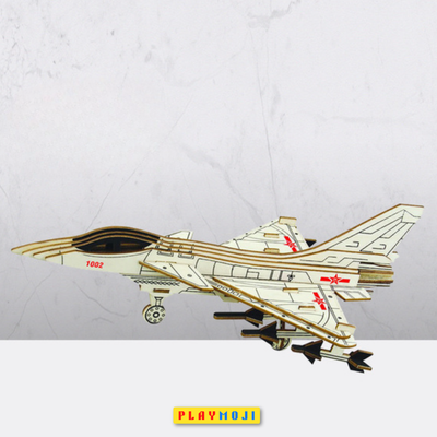 J-10 Figher 3D Wooden Puzzle (Model)