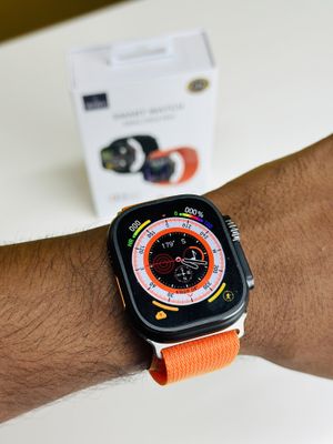 WiWU SW01 Ultra Max Wireless bluetooth Calling Smart Watch with Big Size screen + 2 Strap_img_1