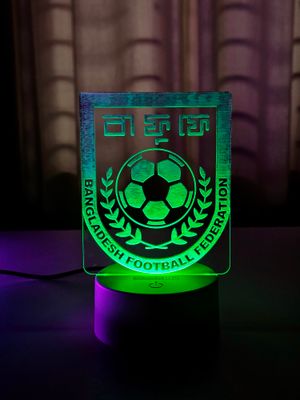 Acrylic Multicolor Night Lamp (Bangladesh Football Federation)_img_0