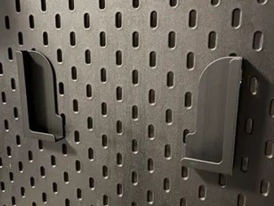 PegBoard Tablet Holder with Cable Pass-Through | InDecorBD_img_1