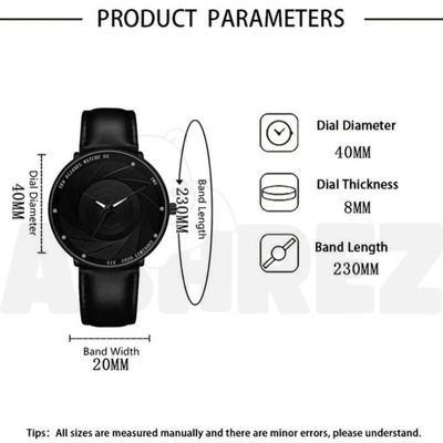 DIJANES Ultra Thin Minimalist Men's Quartz Wrist Watch_img_3