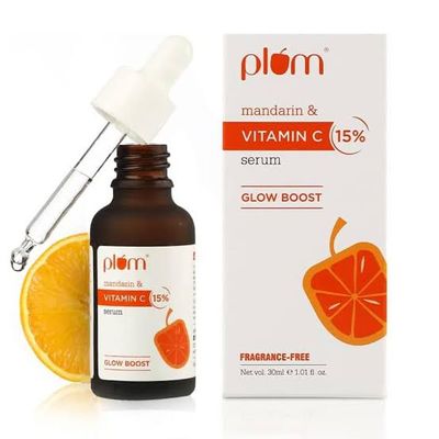 Plum 15% Vitamin C Face Serum For Glowing Skin-(20Ml)