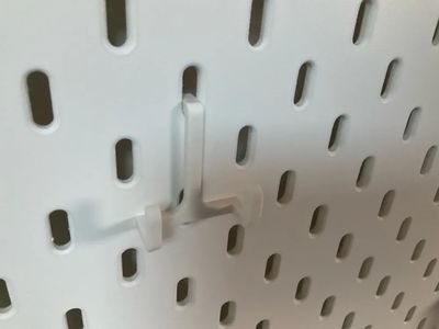 PegBoard Scissor Holder – Snap-Fit Double Hook | InDecorBD_img_1