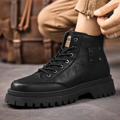 NEW RETRO HIGH-TOP MARTIN LEATHER BOOTS_img_3