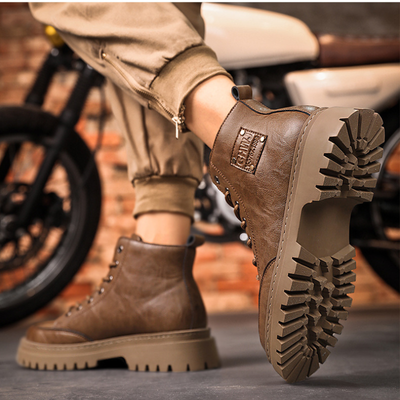 NEW RETRO HIGH-TOP MARTIN LEATHER BOOTS_img_4
