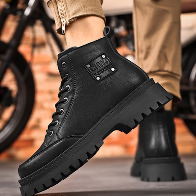 NEW RETRO HIGH-TOP MARTIN LEATHER BOOTS_img_5