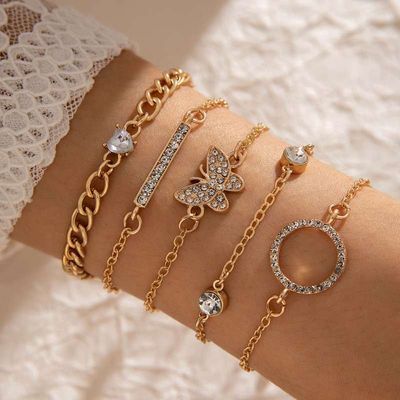 5pcs Butterfly Bracelet Set_img_0