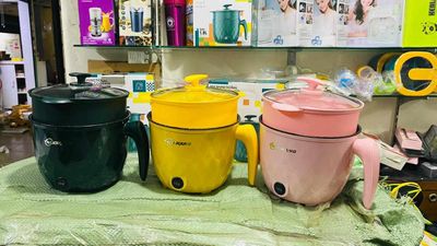 Alhamdulillah Electric  Rice Cooker Again Restock Now Only  Taka Colour 💚Green💛Yellow❤️Pink_img_0
