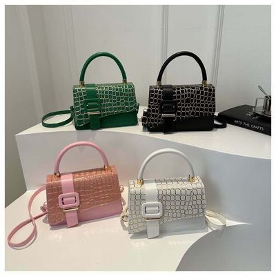 High quality and stylish small bag for women Available in stock Size : Height: 13 cm Width: 18 cm Color: As real pictures Material: PU leather_img_0