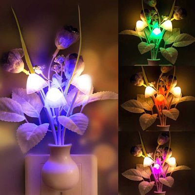 আলহামদুলিল্লাহ খুবই সুন্দর Mushroom Led Dim Lightঅটোমেটিক কালার চেঞ্জ হবে 😮1_img_0