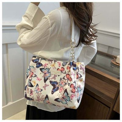 Butterfly Canvas high quality Tote bagAvailable in stock Material: Canvas_img_1