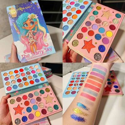 Romanky The starry Sky50 color eyeshade palette_img_0