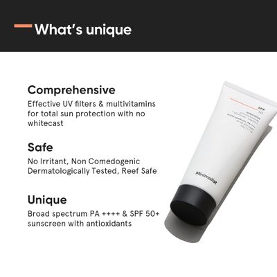 Minimalist Sunscreen SPF 50 PA++++ – Broad Spectrum, Lightweight & Fragrance-Free_img_3