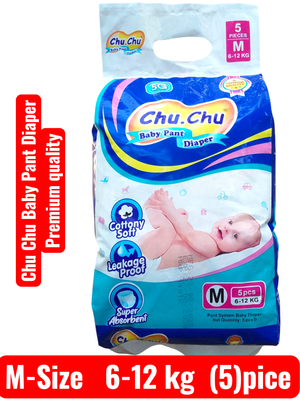 Chu Chu baby Pant Diaper Premium Qualitty M-Size 6-12kg (5)pice_img_0