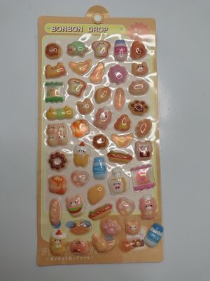 Fluffy kawaii sticker set_img_3