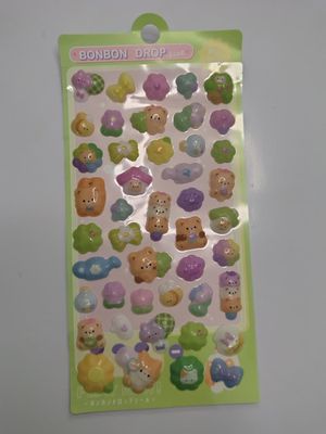 Fluffy kawaii sticker set_img_7