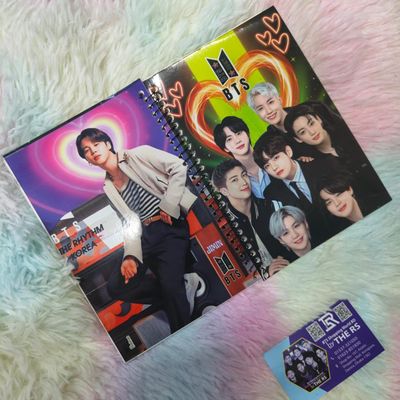 Medium Notebook-Green OT7 Love And Jimin_img_0
