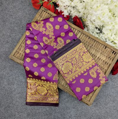 Premium Silk Katan Saree (Multiple Colors Available)_img_1