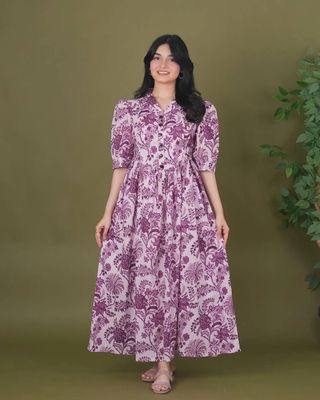 Stylish & Comfortable Digital Print Gowns_img_0