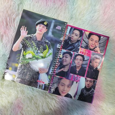 Large Notebook-BTS Proof Collage & Jin Army_img_0
