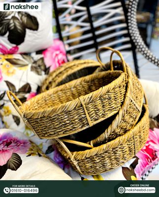 Rattan Sea Grass Tray (Design Code: T03)_img_1