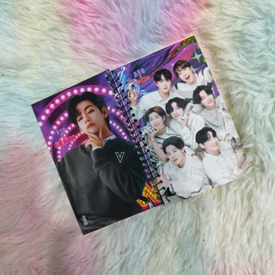 Small Notebook-OT7 White and Taehyung Ring Light_img_0