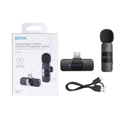 BOYA BY-V10 Wireless Microphone For Type-C Devices (1:1)_img_0