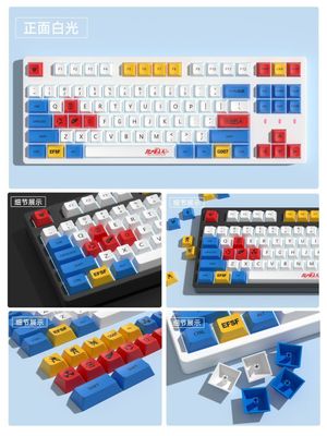 Gundam XDA Profile 125 Keys PBT Keycaps Set_img_1