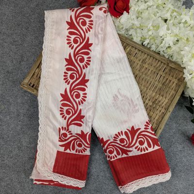 Festive Special Premium Half-Silk Print Saree Combo_img_4