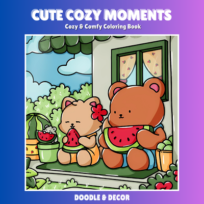 Cute Cozy Moments - Coloring Books_img_0