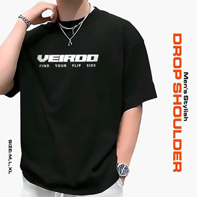 Men's Stylish Drop Shoulder- Black_img_5