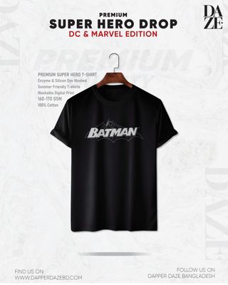 SH0131 Super Hero Batman T-shirt_img_0