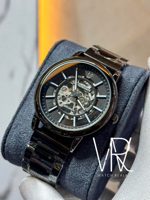 ARMANI AUTO BLACK CHAIN , BLACK DIAL_img_0