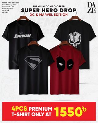 SH412 Super Hero Combo T-shirt_img_0