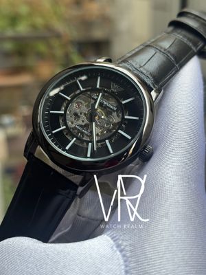ARMANI AUTO BLACK BELT,BLACK CASE,BLACK DIAL_img_0