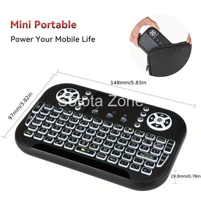 GearUP MK20 Wireless Dual Mode RGB Backlit Mini Portable Keyboard with Touchpad_img_3