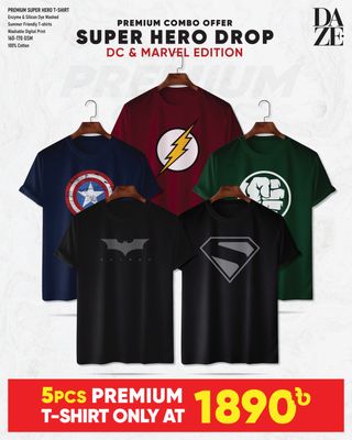 SH56 Super Hero Combo T-shirt_img_0