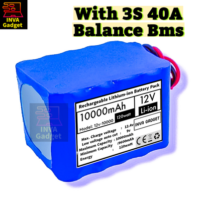 10,000mAh-12V Lithium-Ion Battery Pack_img_0