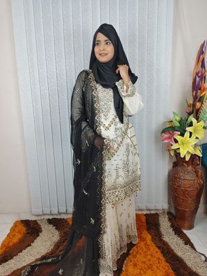 Pakistani Georgette ডিজাইনের সারারা কালেকশন