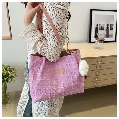 Casual Soft surface large capacity bag_img_2