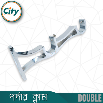 ১ পিস ডাবোল পর্দার ক্ল্যাম পর্দার পাইপ হোল্ডার সাইড ক্লাম্প ১ ইঞ্চি পাইপের জন্য রূপালী রঙের অ্যালুমিনিয়াম পর্দার ক্লাম_img_1