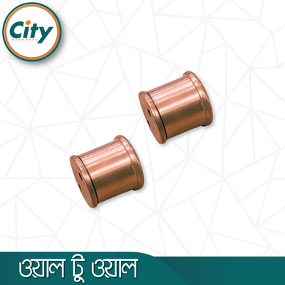 ২ পিস অ্যান্টিক পালিশ করা দেয়ালের পর্দা পাইপ সকেট ১ ইঞ্চি পাইপের জন্য_img_2