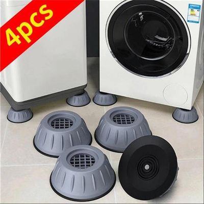 4 pice anti-vibration foot padsing machine rubber mat anti-vibration pad dryer non-slip universal fixed washing machine stand_img_0