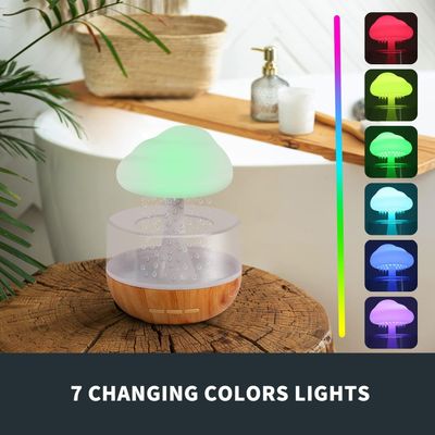 Rain Cloud Night Light Humidifier with seven colour RGB and speaker_img_0