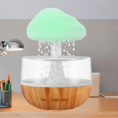 Rain Cloud Night Light Humidifier with seven colour RGB and speaker_img_1