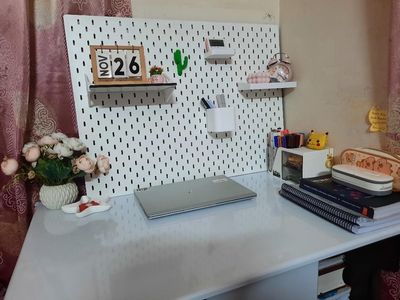 30×22 Square Inch Melamine PegBoard – Premium Wall Organizer_img_2